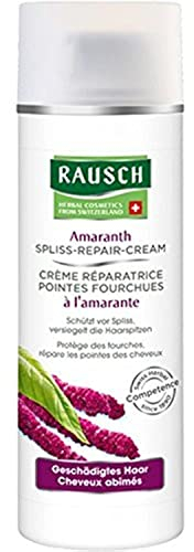 Rausch Amaranth Spliss-Repair-Cream (zum Schutz des Haares vor Sonne, Meer- und Chlorwasser, ohne Silikone und Parabene), 1er Pack (1 x 50 ml)