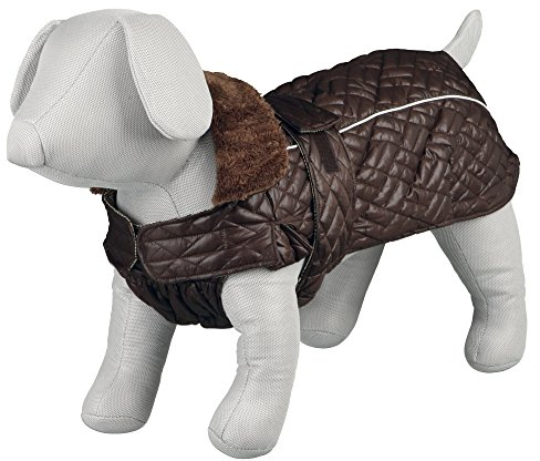 Trixie Rouen Winter Hundemantel, 48 cm, braun