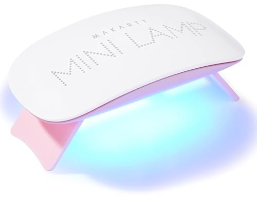 Makartt LED Mini-Nagellampe, Nageltrockner 6W UV-Lampen für Gelnägel Nagellichthärtungslampe mit 60s Timer USB für Gel-Nagellack Praktisch zu tragen