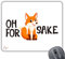 CP608 Oh for Fox Sake Novelty Gift Printed PC Laptop Computer Mouse Mat Pad