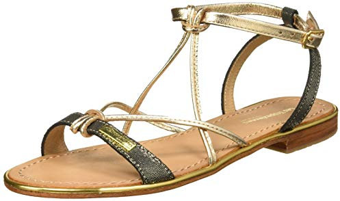 Les Tropeziennes Femme Hirondel Chaussures-femmes Chaussure-de-loisirs Nu-pieds-et-sandales, Noir Noir Irise 555, 41 EU