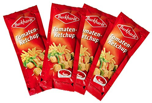 200 x 20ml Portionsbeutel Burkhardt Tomatenketchup im Karton