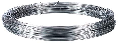 Eider Weidezaun Stahldraht, Glattdraht, verzinkt, Ø 1,8 mm - 250 m - optimale Leitfähigkeit - seit Jahrzehnten bei Festzaunweiden