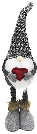 Yonphy Zwerg Weihnachten Plüsch Ornamente, Weihnachten Deko Wichtel, 52cm Plüsch Wichtel Gnom, Skandinavischer Zwerg Geschenke für Kinder Familie Weihnachten Freunde