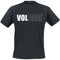 Volbeat Logo Männer T-Shirt schwarz M 100% Baumwolle Band-Merch, Bands, Nachhaltigkeit