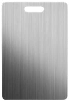 DAZZLEEX Tagliere in Acciaio, Resistente, Tagliere per casa e Cucina, 60 x 40 cm