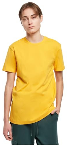 Urban Classics Men's Basic Tee T Shirt, Californiayellow, 5XL Plus UK