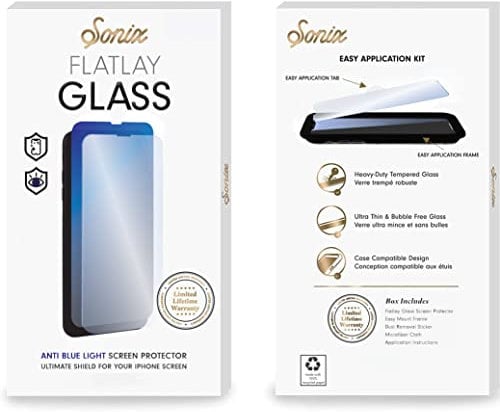 Sonix for iPhone 14 Plus / 13 Pro Max | Anti Blue Light Screen Protector Tempered Glass