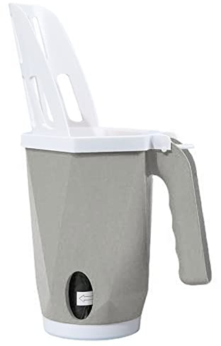 Paletta per lettiera per gatti, di grande capacità, portatile, integrata, con sacchetto della spazzatura, per gatti domestici da pala