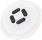 Microwave Cover, Plastic BPA Magnetic Splashing Proof Collapsible Microwave Lid for Restaurant