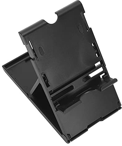 Game Console Holder,Gaming Console Storage Stand Holder Base,Adjustable Design,Perfect Stand,Fit for Switch/Lite Game Machine Accessories,Black