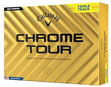 Callaway Golf BL CG CHRM Tour YLW 24 TRPLTRK 12B PK, Yellow