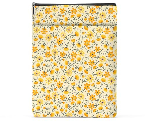 wasserdichte Schutzhülle mit Blumenmuster und Reißverschlusstasche vorne für Damen und Mädchen, Mehrfarbig. 112, Travel