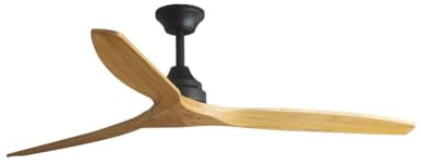 FARO BARCELONA 33718DC - ALO L Ventilador negro/madera DC