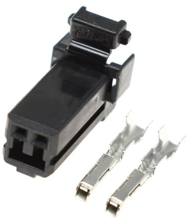 ROBAUN 1/5/20Sets 2 Möglichkeiten Auto Lautsprecher Mops Hochtöner Stecker Elektrische Kabelbaum Weiblich Männlich Stecker 174057-2 174056-2 (Color : Female Connector Set, Size : 20Sets)