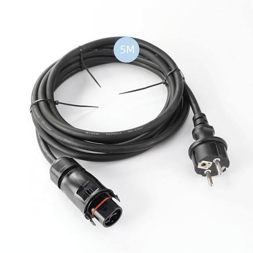 DEYE LY01 zu Schuko Adapter Kabel, Solar PV Steckdose, kompatibel mit Deye Mikro-Wechselrichtern 5m -0% Mwst.