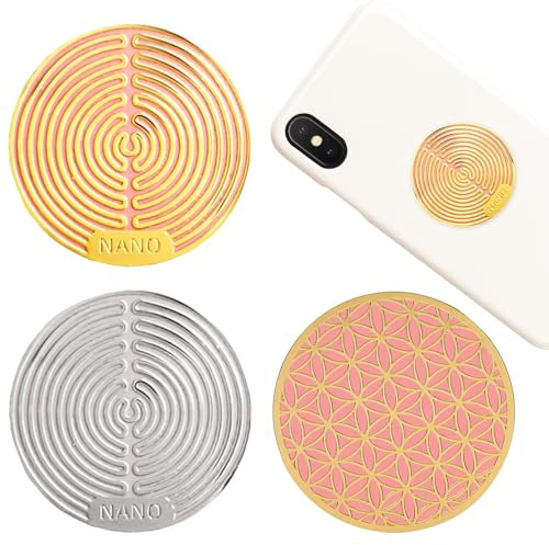 3 Stück Strahlenschutz Handy,Strahlenschutz Handy Aufkleber,Strahlungsblocker Handy,strahlenschützer,Telefon Strahlenschutz Aufkleber für Mobiltelefone, Laptops, Handy Strahlenschutz Aufkleber