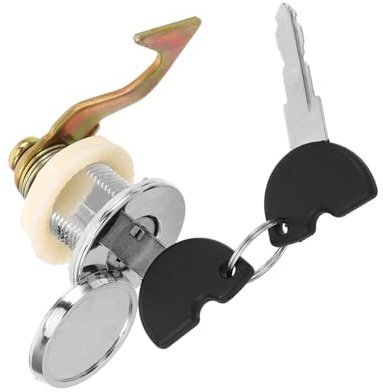 ZUNOXAZ Lucchetto Antifurto Moto in Metallo Con Chiavi Blocco Baule Posteriore Per Scooter e Motociclette Accessori Per Rimessaggio Bagagli