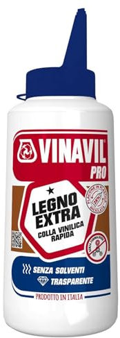 La zappa Pegamento vinílico Vinavil Pro transparente para madera 750 gr