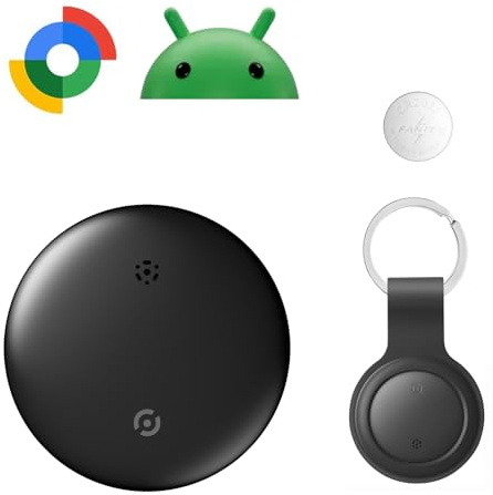 HDCORBETTS Android Tracker Smart Tracker(2025), Works with Google's Find Hub/Find My Device (Android Only) App, Tracker Tag Locator for Keys, Luggage, Satchel, Backpack etc. (Not for Apple Devices)