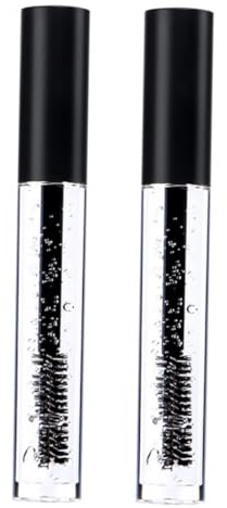 LRXIYODE 2 pièces Gel Fixateur Transparent pour Sourcils Lot de Coiffage Naturel et Anti-transpiration pour Maquillage Femme Brosse pour Sourcils Volumineux et Ordonnés