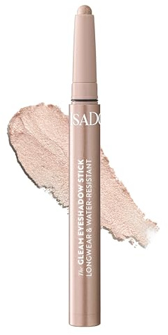 IsaDora Gleam Eyeshadow Stick – Rosa Lidschatten Stift (50 Rose Beige) | Aufbaubar und verblendbar, Tierversuchsfrei, Wasserresistent, Parfümfrei, Langanhaltend und Wischfest, Vegan Augen Make-Up