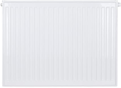 Belrad® Heizkörper Typ 11 Flachheizkörper, Weiß, 500x600 mm | 6 Anschlüsse, Universalheizkörper, Wandmontagefähig, Energiesparend, Kompakt
