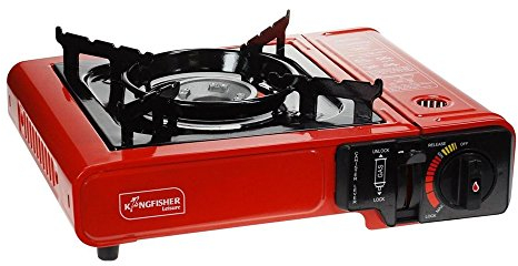 Portable Gas Stove Red And Black