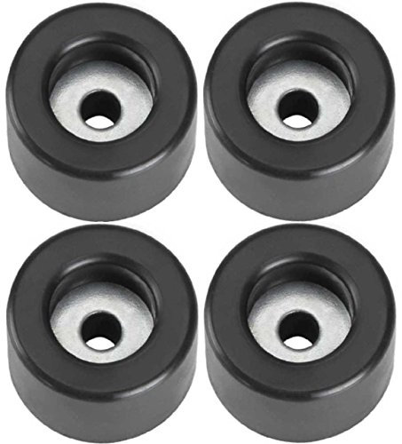 Adam Hall Hardware 4904 M4 AH - Lot de 4 Pied caoutchouc 25 x 15 mm en sachet