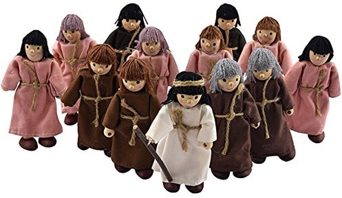 Winzling Apostel Puppe Set (klein)