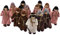 Winzling Apostel Puppe Set (klein)