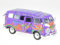 VW T1 Samba Bus lila Dekor Hippie Modellauto 532301 Maisto 1:24