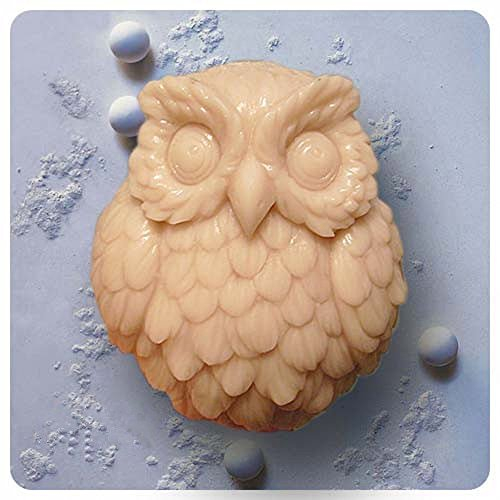 LC Night Owl N142 Craft Art Silikon Seife Form Craft DIY, Seifengießform Kerze handgefertigt