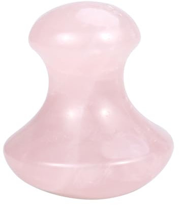 ROSENICE Gua Sha Massaggio Cristallo Quarzo Gua Sha Forma di Fungo Tavola Guasha per Spa Massaggio Rilassante Meditazione
