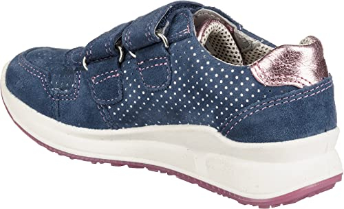 Superfit Mädchen Merida Sneaker, Blau (Water Kombi 88), 25 EU