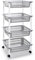 Plastic Forte 4073, Gris con Blanco, 40 x 30 x 85 cm