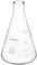 Labasics Glass Narrow Mouth Erlenmeyer Flask, Borosilicate Glass Heavy Wall Flask with Heavy Duty Rim, 1 L