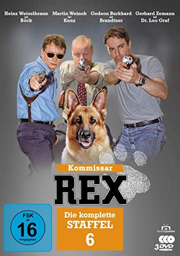 Kommissar Rex - Die komplette 6. Staffel [3 DVDs]