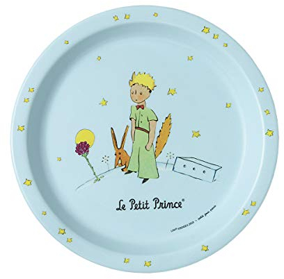 Petit Jour Paris - PP705P - Assiette bébé Le Petit Prince 18 cm - des proportions idéales Bleu