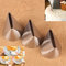 BLUGUL 3pcs Extra Grande Piatto Beccucci da Pasticceria, per Pulire la Superficie della Torta