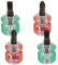 Sewing Machine Screwdriver Mini Stubby Screwdriver with Flat Head and Phillips Head Ultra Short Pocket Screwdriver for narrow spaces,4 Pieces