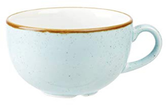 Kadida Churchill Stonecast -Cappuccino Cup- Inhalt: 50cl, Farbe wählbar (Duck Egg Blue)