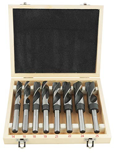 Spiralbohrer,Spiralbohrer HSS Set 8pcs Metallbohrer Spiralbohrer Set Große Hitze behandelt Industrie