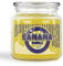 Bacana Candle - Bougie Parfumee Banane Bubbles - 560 Grammes - Duree de Combustion 100 Heures