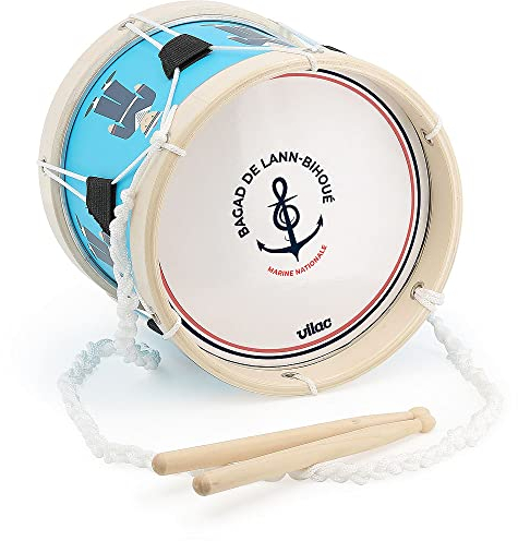 Vilac - Le Petit Trommel von Lann Bihoué Marine Nationale, 9308, Mehrfarbig