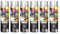 Sprühlack, Decklack, Autolack, Felgenlack, Haftgrund Spray 500ml, für Felgen und Karosserie, Kratz-, stoß- und schlagfest, Fast Finish:6X Felgensilber
