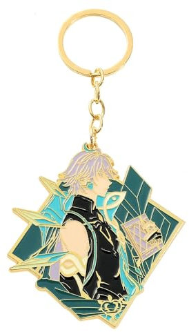 Generic 1 porte-clés Genshin Impact mignon personnage de jeu anime personnalité sac d'école, Alhaitham, taille unique