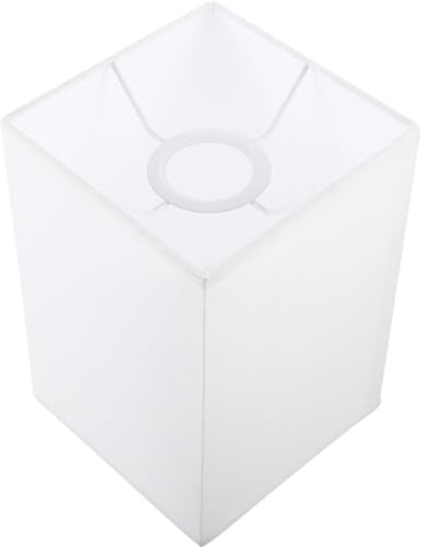 Dekorativer Lampenschirm Aus Tc Für Tischlampen Und Stehlampen Quadratisch Beige Geeignet Für Glühbirnen Eleganter Ersatz Für Wohnzimmer Schlafzimmer Und Büro