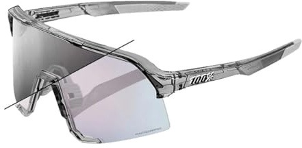 100% Unisex S3 Brille S3 White, HiPER Red Multilayer Mirror Lens (1er Pack)
