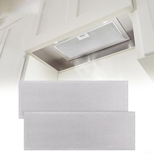 2 filtros de campana extractora, filtro de grasa de metal para modelos de campana extractora Broan Nutone, filtros de grasa de aluminio para campana extractora de cocina